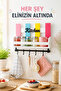 Decorative Kitchen Shelf – Spice Rack and Wall Hanger with 6 Hooks - 6