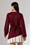Women's Modal Asymmetrical Cut Spanish Sleeve Blouse - 8