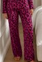 Women's Bürümcük Full Length Lilac Pajama Set - 4