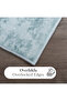 Lunessa Gray Large Size Non-Slip Base Modern Machine Washable Soft Double Bathroom Mat Set - 6