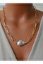 Necklace - White - - 2