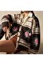 Floral Detailed Design Cardigan - 4
