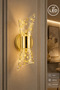 Gold Leaf Led Sconce