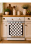 Decorative Digital Printed Fabric Oven Cover and Ornament Kitchen Decor (Sk-Fö-64)