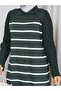 Knitwear Striped Double Set Khaki - 6