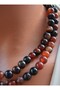 Agate Necklace- - 4