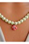 Necklace - White - - 2