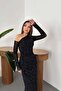 Black Transparent Dress - 4