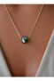 Crystal Necklace - Gold Color - - 2