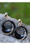 Mineli Earrings - Black -