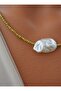 Necklace - White - - 2