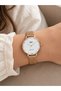 Women's Wristwatch Gold Color Mesh Steel Band Casual and Stylish Combination Japanese Movement Gift Boxed - 3