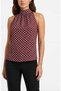 yaka halter bluz