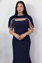 Balerolu Stone Atlas Dress Ecr6048 - 6