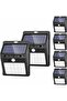 [6 Pack/3 Working Mode] Solar Lights Outdoor, Solar Security Lights Motion Sensor Light Wireless IP