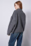 Half Fisherman Knitwear Sweater Anthracite - 4