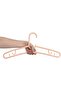 Plastic Clothes Hangers Colorful Plastic Hangers with Hooks Durable, Space Saving Thick Closet - 4
