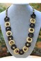 Necklace - Beige - - 2