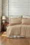 Maison Double Duvet Cover Set Lova Caramel-Beige