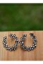 Zircon Stone Earrings - Bronze Color - - 2