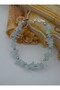 Aquamarine Stone Bracelet - Blue - - 4