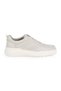 Men's Sneaker Shoes Genuine Leather Antique Perforated Lace-Up White Thick Sole Lightweight Eva Summer L5862 - 2