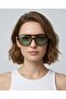 Sorella Gold Accessory Leopard Patterned Glass Retro Sunglasses