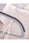 ® 10-Pack Plastic Clothes Hangers,Ultra Thin Non Slip Clothes Hanger Space Saving Coat H - 4
