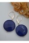 Ceyt Stone Earrings - Blue - - 2