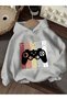 3-Pack Game Time Sweatshirt - Printed Oversize Hoodie - 5