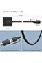 قارئ بطاقات الذاكرة، 4 في 1، يدعم USB 3.0 و USB-C، محول قارئ بطاقات SD و Micro SD و MS و CF، صغير الحجم وعالي السرعة. - 7
