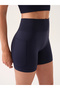 Motion High Waist Pocket Shorts Navy Blue - 4