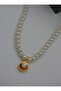 Pearl Sea Shell Necklace - White - - 4