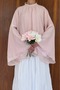 Pembe Şifon Velissa Bluz