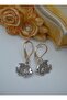 Fish Figured Earrings - Silver Color - - 3