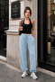 بنطلون رياضي نسائي من قماش المودال الناعم مع أطراف مطاطية - 2