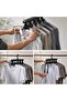 Space Saving 5-Tier Cascading Clothes Hanger – 360° Swivel Hook Foldable Multi-Layer Closet Organize - 4