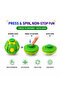 Transformable Magic Ball Fidget Toy with Expanding and Collapsing Shape-Shifting Design, Interactive Deformation Puzzle Ball, Sensory Stress-Relief Hand Toy for Kids and Adults (Green) - 4