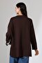 Women's Modal Oversize Long Tunic with Slit Detail - 8