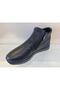 Genuine Leather and Fur Inside, Double Side Zipper Boots, Men's Shoes - 4