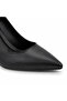 Women's Pointed Toe Thick Heel Classic Stylish Heeled Shoes - 5