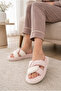 Women'S, Warm, Soft Textured, Comfortable, Strappy, Plush House Slippers - 3