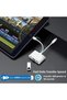 قارئ بطاقات USB C و Lightning SD، محول بطاقات ذاكرة 3 في 1 مع فتحة Micro SD/TF ومحول كاميرا USB - 5