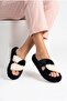 Women'S, Warm, Soft Textured, Comfortable, Strappy, Plush House Slippers - 6