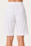 Bermuda Woven Shorts with Pockets Lfk0023 White - 5