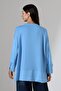 Women's Modal Oversize Long Tunic with Slit Detail - 8