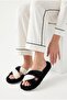 Women'S, Warm, Soft Textured, Comfortable, Strappy, Plush House Slippers - 5
