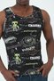 Men's Halter Neck Combed Cotton Camisole Fitted Molded Ribbed Sportsman Lycra Undershirt - 4