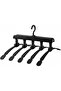Space Saving 5-Tier Cascading Clothes Hanger – 360° Swivel Hook Foldable Multi-Layer Closet Organize - 7