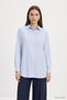 Buttoned Casual Tunic 4537 Blue